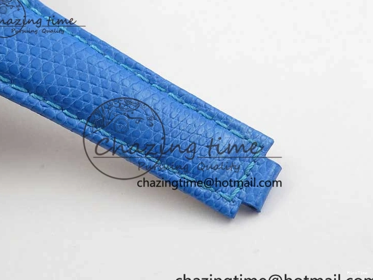 MiroTime 0215 Elegant Daytona 116519 OXF Best Edition Blue Dial on Blue Leather Strap A 3073